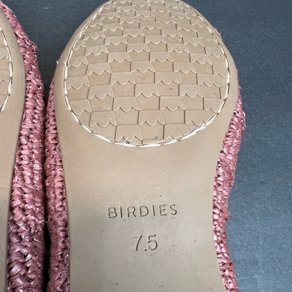 Birdies Loafers Brown Woven Flats Size 7.5 Slip On - Picture 7 of 10